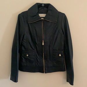 Michael Kors Leather Jacket - Authentic
